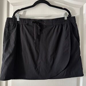 Eddie Bauer Black Skort Size XL